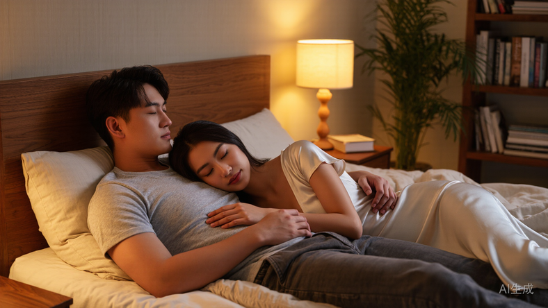 与爱的人一起,你更能睡个好觉